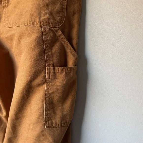 Carhartt Men's Relaxed Fit Carhartt Brown Work pants - Picture 3 of 6